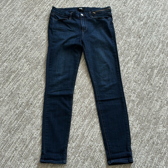 Paige Jolene Zip Skinny Jeans 32 - Picture 1 of 6